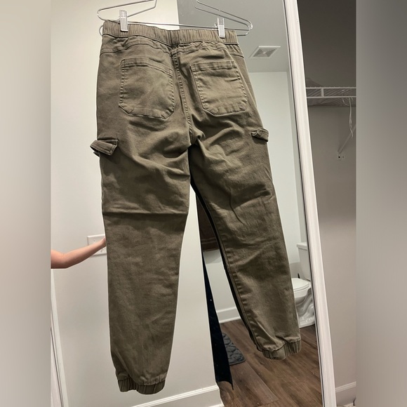 Green Cargo Pants - Picture 2 of 4